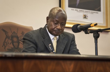 Le président ougandais, Yoweri Museveni, a validé  la loi "anti-homosexualité" en 2013